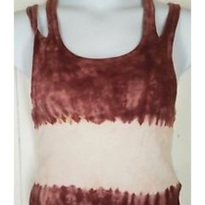 Free People XS tie dye tank